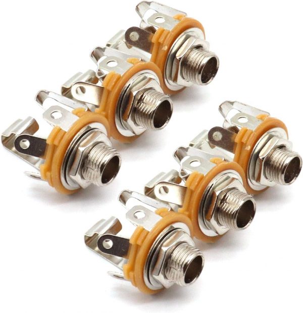 1/4 inch Female Stereo Socket Panel Mount Jacks