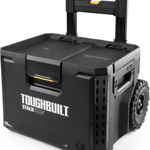ToughBuilt StackTech Rolling Tool Box, Heavy-Duty Portable Tools Organizer